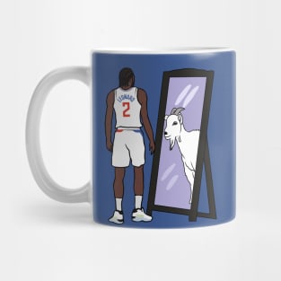 Kawhi Leonard Mirror GOAT Mug